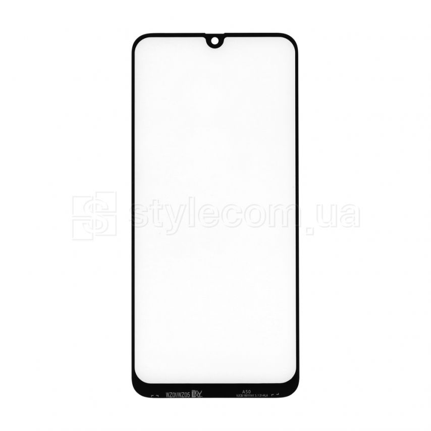 Стекло дисплея для переклейки Samsung Galaxy M21/M215 (2020), M30s/M307 (2019) с OCA-плёнкой black Original Quality