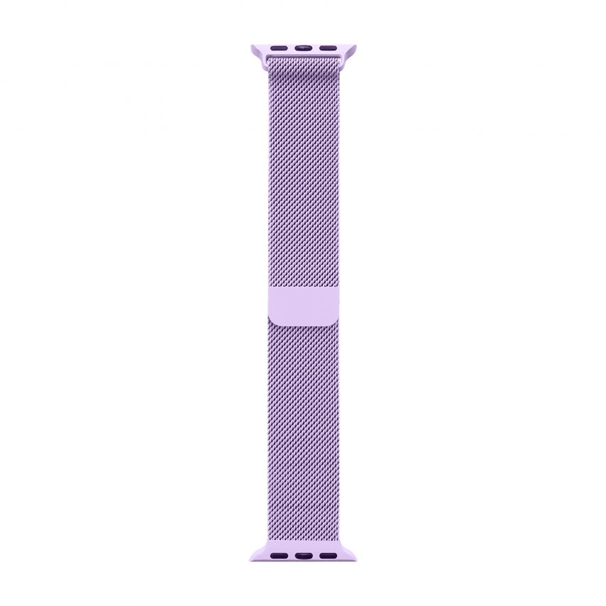 Ремінець для Apple Watch міланська петля 38/40мм light purple / світло-фіолетовий (18)