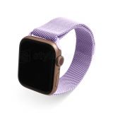 Ремешок для Apple Watch миланская петля 38/40мм light purple / светло-фиолетовый (18)