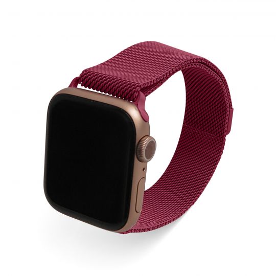 Ремешок для Apple Watch миланская петля 38/40мм wine red / красное вино (20) - купить за 332.25 грн в Киеве, Украине