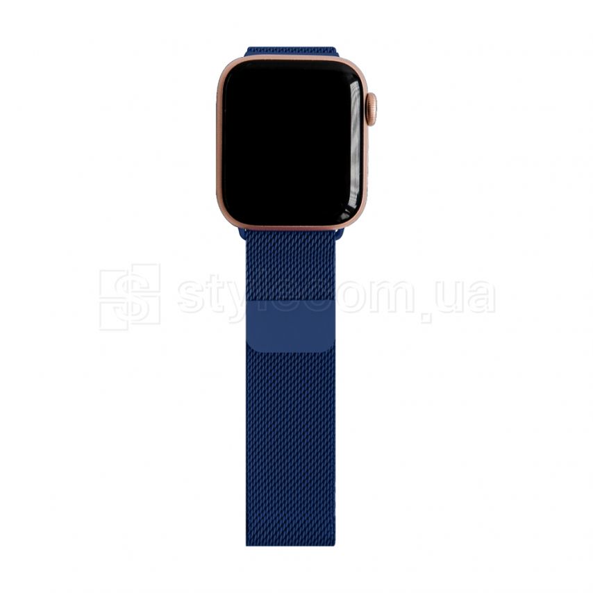 Ремінець для Apple Watch міланська петля 38/40мм blue / синій (30)