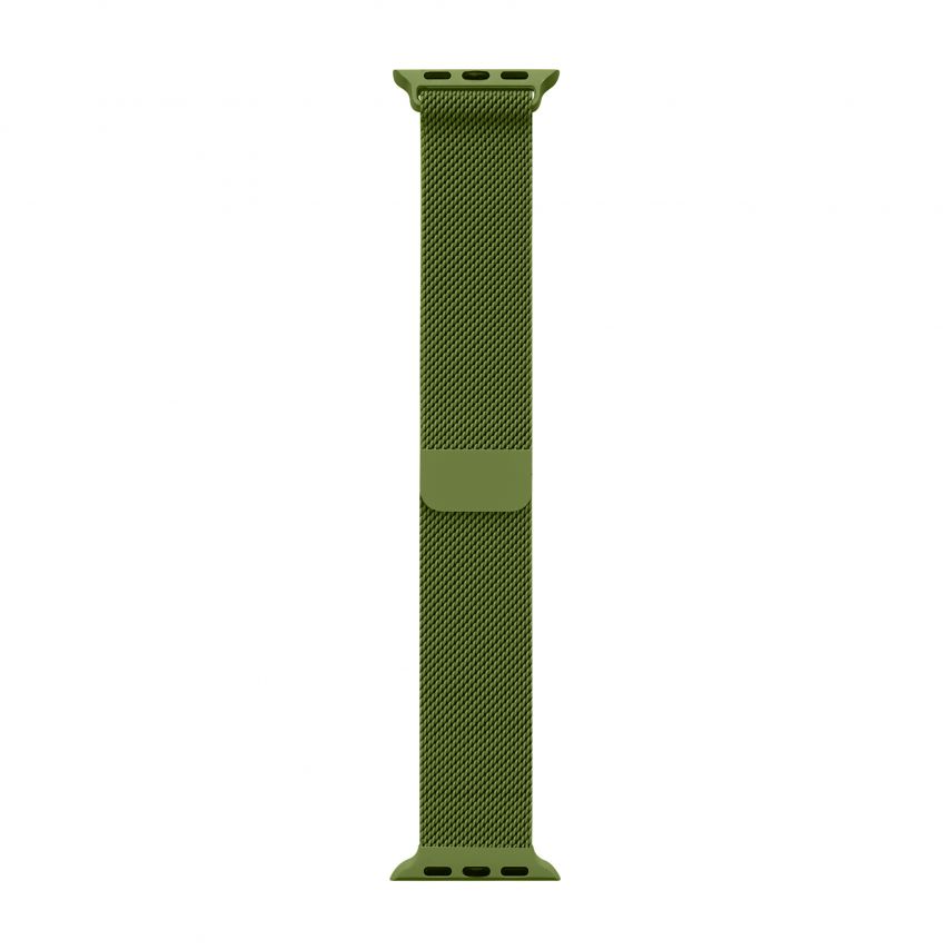 Ремінець для Apple Watch міланська петля 38/40мм grass green / зелена трава (3)