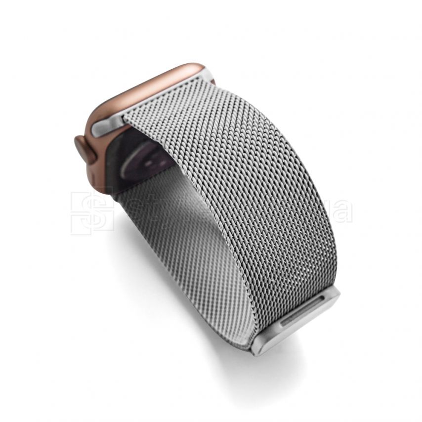 Ремешок для Apple Watch миланская петля 38/40мм light grey / светло-серый (34)