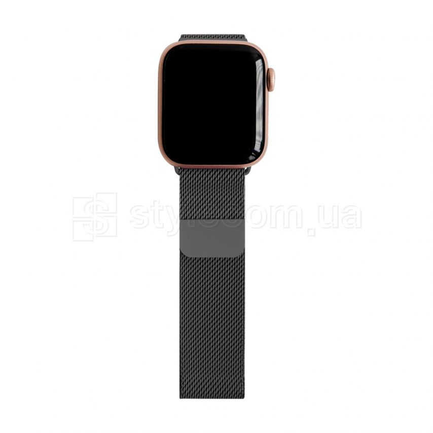 Ремінець для Apple Watch міланська петля 42/44мм dark grey / темно-сірий (32)