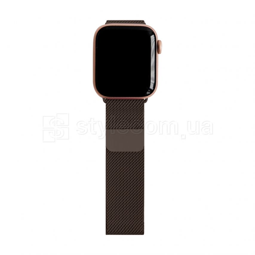 Ремешок для Apple Watch миланская петля 42/44мм coffee / кофейный (16)