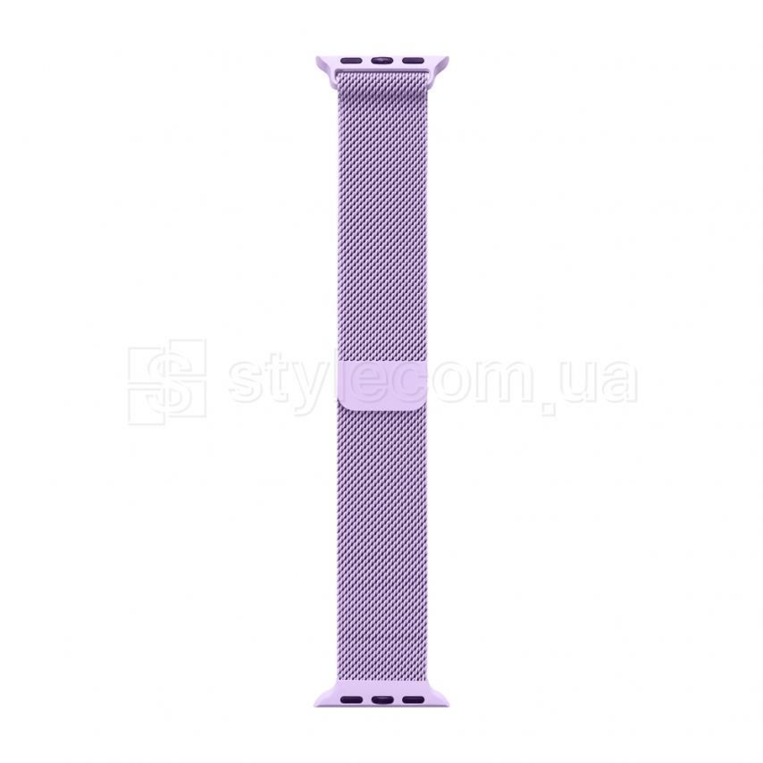 Ремешок для Apple Watch миланская петля 42/44мм light purple / светло-фиолетовый (18)
