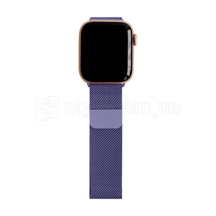 Ремінець для Apple Watch міланська петля 42/44мм lavender / лавандовий (19)