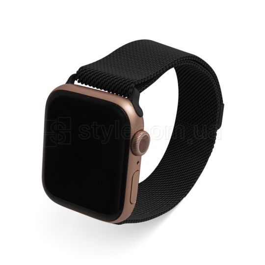 Ремешок для Apple Watch миланская петля 42/44мм black / черный (2)