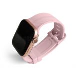 Ремешок для Apple Watch Sport Band рифленый 38/40мм S/M light pink / нежно-розовый (13) - купить за 184.05 грн в Киеве, Украине
