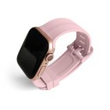Ремешок для Apple Watch Sport Band рифленый 38/40мм S/M light pink / нежно-розовый (13)