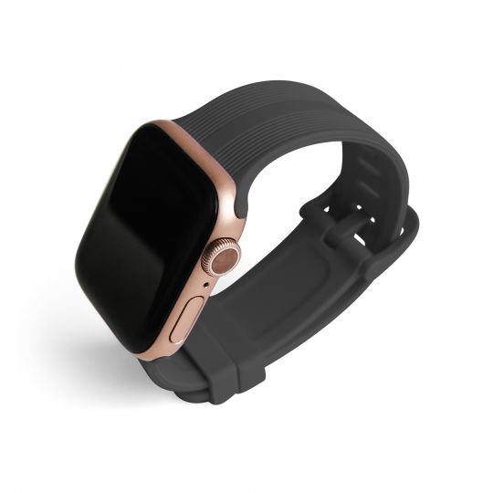 Ремешок для Apple Watch Sport Band рифленый 38/40мм S/M dark grey / темно-серый (6)