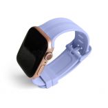 Ремінець для Apple Watch Sport Band рифлений 42/44мм S/M purple / бузковий (5) - купити за 179.55 грн у Києві, Україні