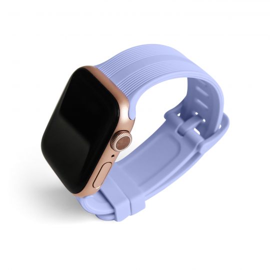 Ремешок для Apple Watch Sport Band рифленый 42/44мм S/M purple / сиреневый (5)