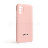 Чохол Original Silicone для Samsung Galaxy A03s/A037 (2021) pink (12) - купити за 168.00 грн у Києві, Україні