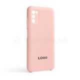 Чехол Original Silicone для Samsung Galaxy A03s/A037 (2021) pink (12)