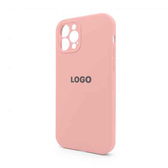 Чохол Full Silicone Case для Apple iPhone 12 Pro light pink (12) закрита камера - купити за 221.50 грн у Києві, Україні