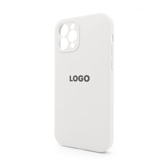 Чехол Full Silicone Case для Apple iPhone 12 Pro white (09) закрытая камера - купить за 221.50 грн в Киеве, Украине