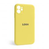 Чохол Full Silicone Case для Apple iPhone 12 yellow (04) закрита камера