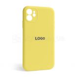 Чехол Full Silicone Case для Apple iPhone 12 yellow (04) закрытая камера - купить за 239.40 грн в Киеве, Украине