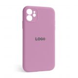 Чехол Full Silicone Case для Apple iPhone 12 blueberry (56) закрытая камера