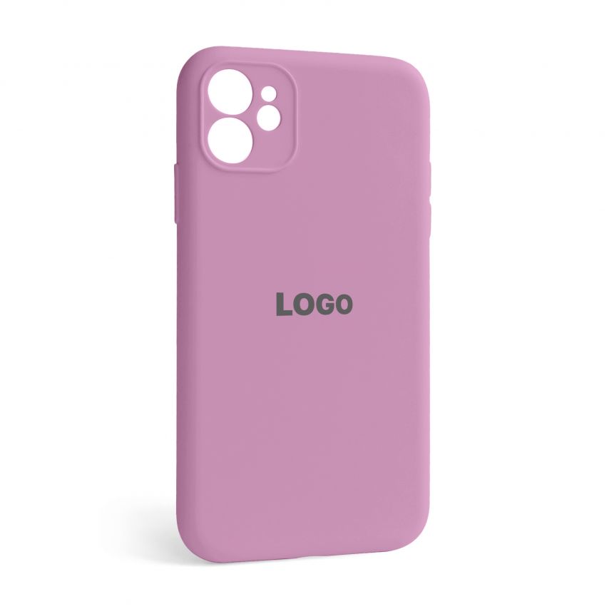 Чехол Full Silicone Case для Apple iPhone 12 blueberry (56) закрытая камера