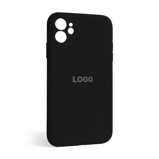 Чохол Full Silicone Case для Apple iPhone 12 black (18) закрита камера - купити за 221.50 грн у Києві, Україні