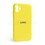 Чохол Full Silicone Case для Apple iPhone 12 canary yellow (50) закрита камера