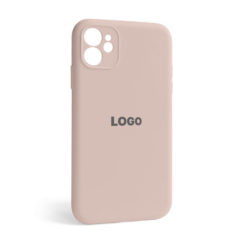 Чохол Full Silicone Case для Apple iPhone 12 nude (19) закрита камера