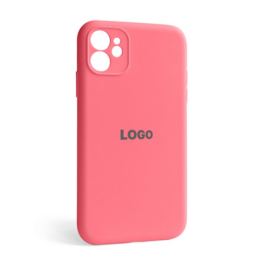 Чехол Full Silicone Case для Apple iPhone 12 watermelon (52) закрытая камера