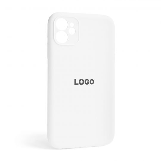 Чехол Full Silicone Case для Apple iPhone 12 white (09) закрытая камера - купить за 225.00 грн в Киеве, Украине