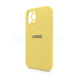 Чехол Full Silicone Case для Apple iPhone 12 Pro yellow (04) закрытая камера - купить за 239.40 грн в Киеве, Украине