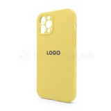 Чохол Full Silicone Case для Apple iPhone 12 Pro yellow (04) закрита камера