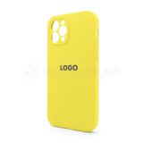 Чохол Full Silicone Case для Apple iPhone 12 Pro canary yellow (50) закрита камера