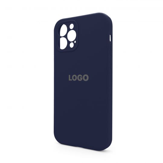 Чехол Full Silicone Case для Apple iPhone 12 Pro dark blue (08) закрытая камера - купить за 221.50 грн в Киеве, Украине