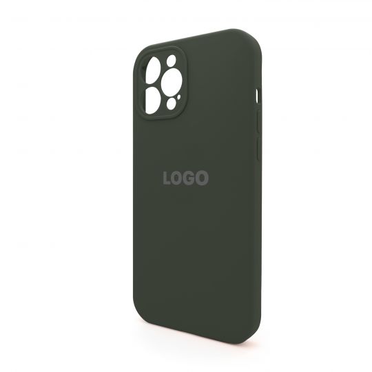 Чехол Full Silicone Case для Apple iPhone 12 Pro Max dark olive (35) закрытая камера - купить за 222.00 грн в Киеве, Украине