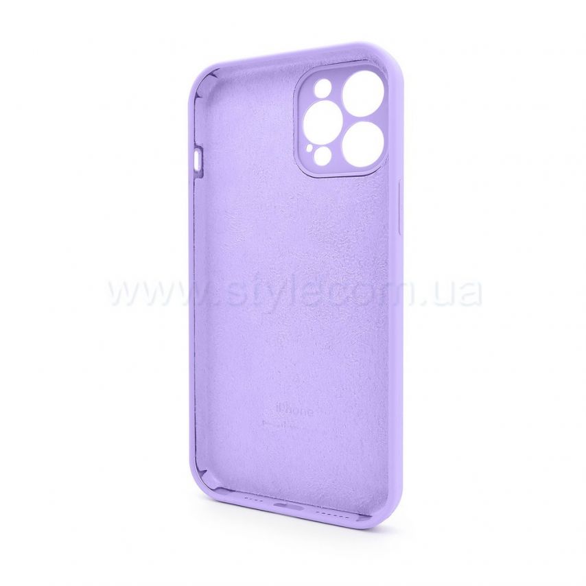 Full Silicone Case iPhone 12 PRO Max lilac (39) закрытая камера