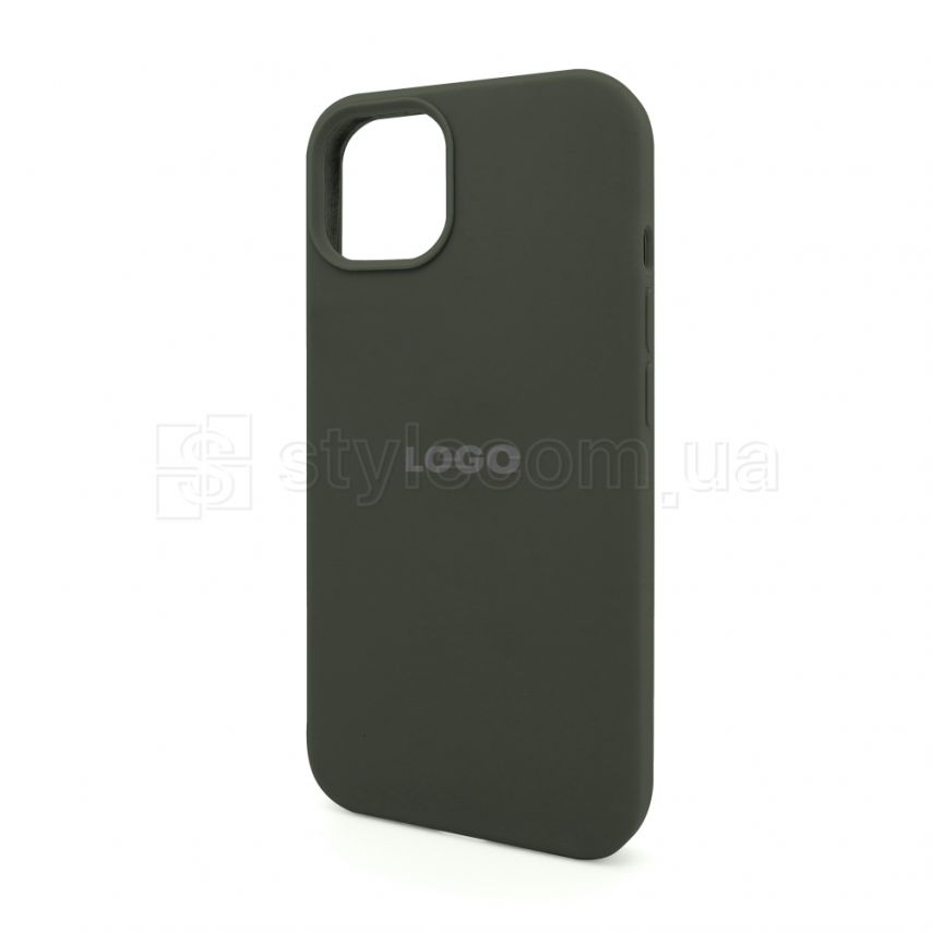 Чехол Full Silicone Case для Apple iPhone 13 dark olive (35)