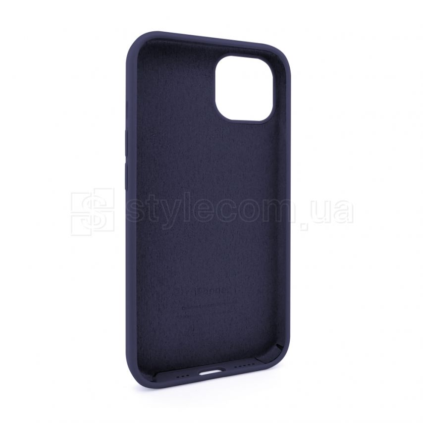 Чехол Full Silicone Case для Apple iPhone 13 dark blue (08)