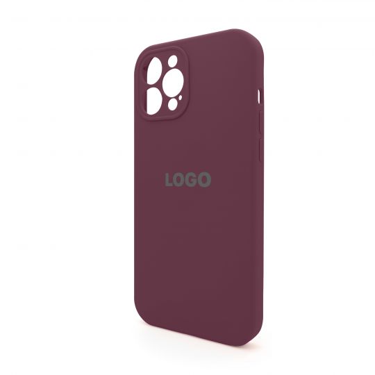 Чохол Full Silicone Case для Apple iPhone 12 Pro Max maroon (42) закрита камера - купити за 221.50 грн у Києві, Україні