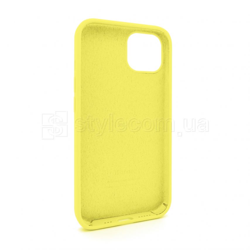 Чехол Full Silicone Case для Apple iPhone 13 flash lime (41)