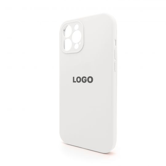 Чохол Full Silicone Case для Apple iPhone 12 Pro Max white (09) закрита камера - купити за 225.50 грн у Києві, Україні