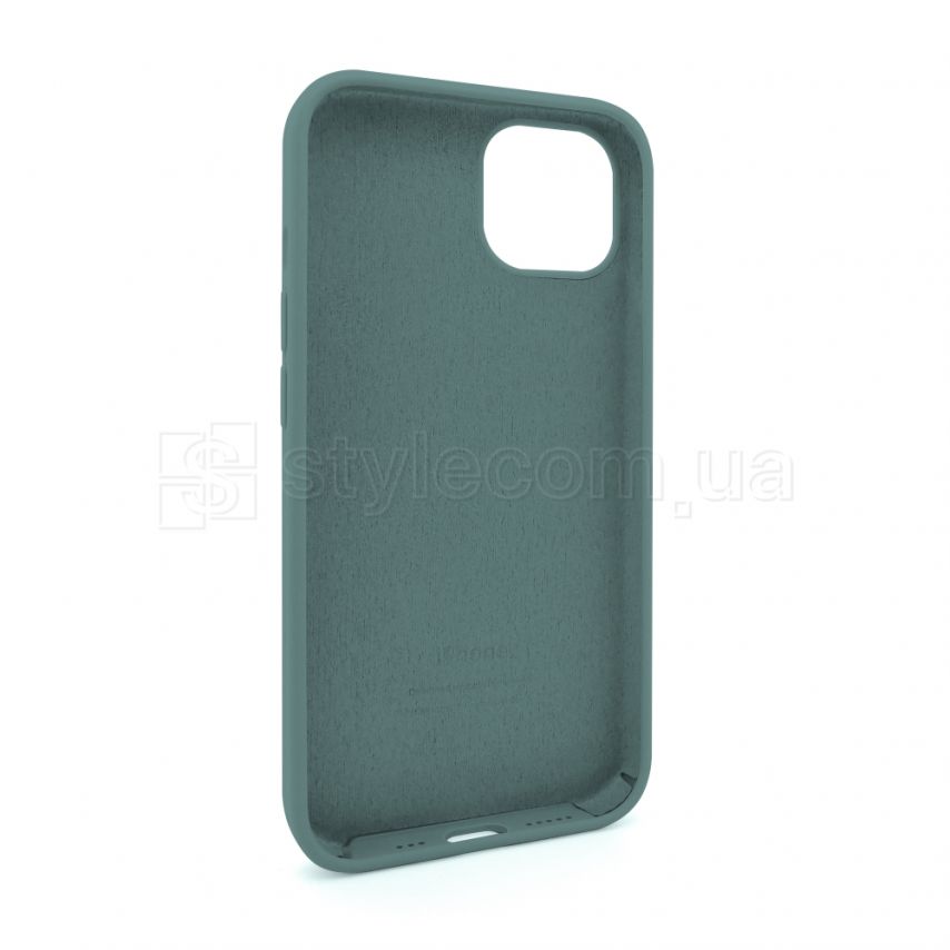 Чехол Full Silicone Case для Apple iPhone 13 pine green (55)