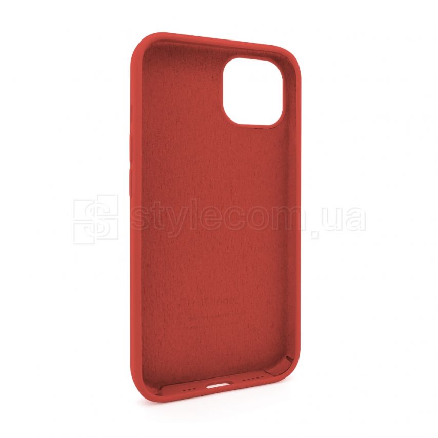 Чехол Full Silicone Case для Apple iPhone 13 red (14)