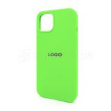 Чехол Full Silicone Case для Apple iPhone 13 shiny green (40)
