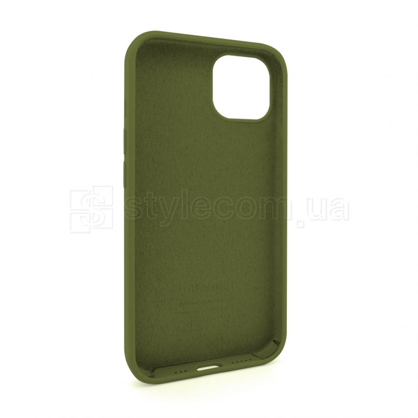 Чохол Full Silicone Case для Apple iPhone 13 army green (45)