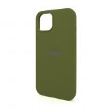 Чохол Full Silicone Case для Apple iPhone 13 army green (45)