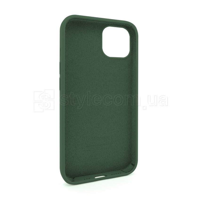 Чехол Full Silicone Case для Apple iPhone 13 atrovirens green (54)