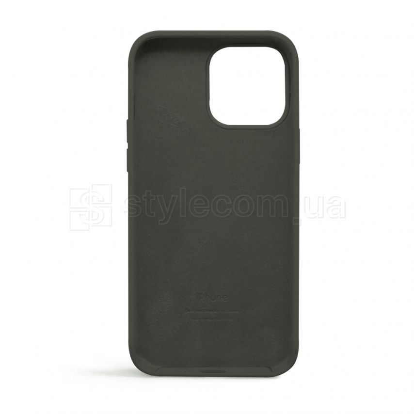 Чехол Full Silicone Case для Apple iPhone 13 Pro Max dark olive (35)