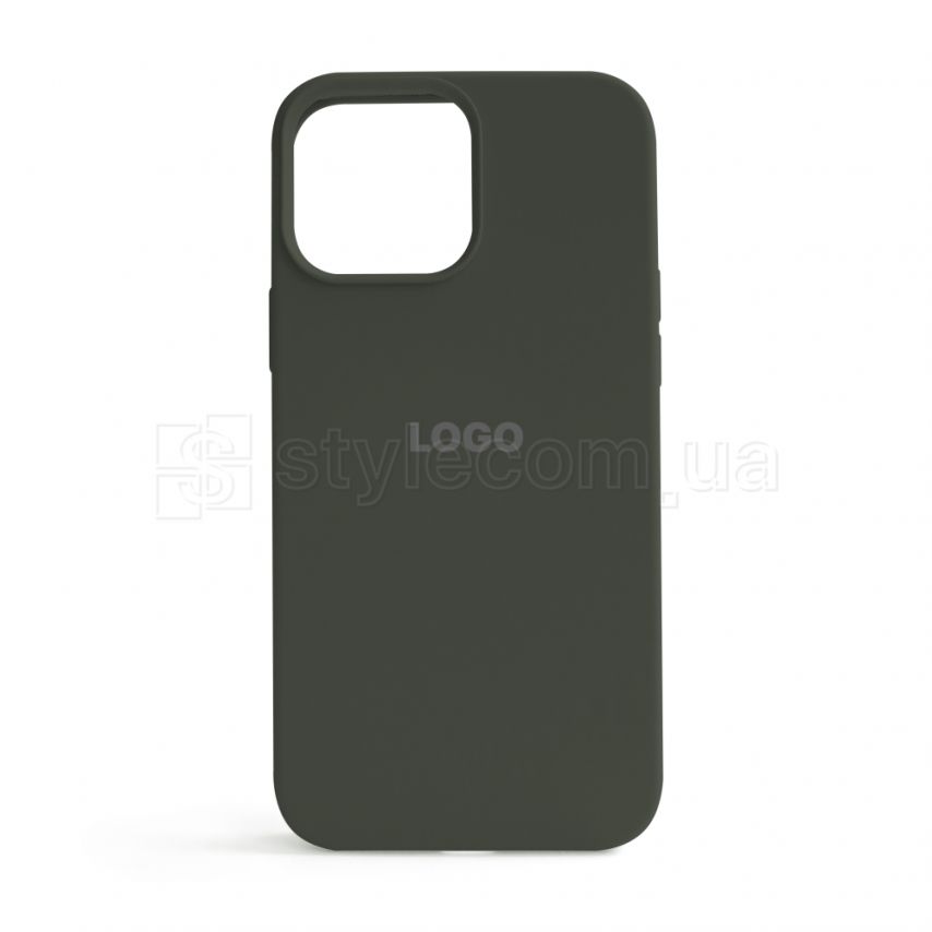 Чехол Full Silicone Case для Apple iPhone 13 Pro Max dark olive (35)