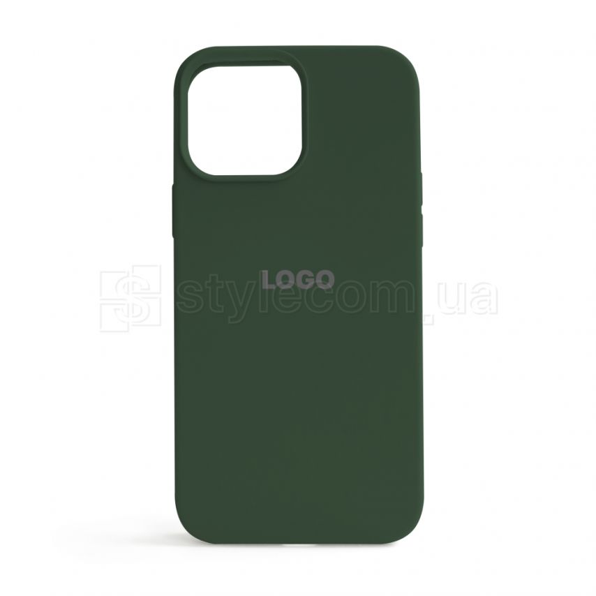 Чехол Full Silicone Case для Apple iPhone 13 Pro Max atrovirens green (54)